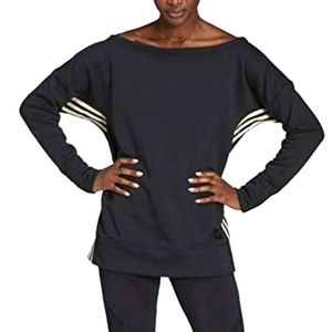 Adidas Recycled Cotton Boatneck Sweatshirt